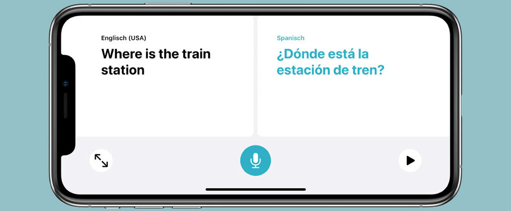 Übersetzen App iOS 14