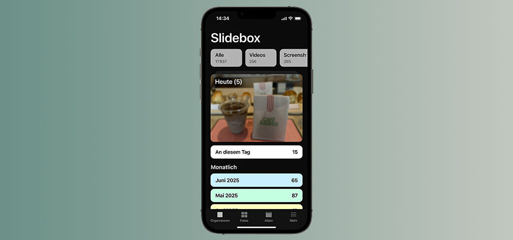 Vorschau der App Slidebox